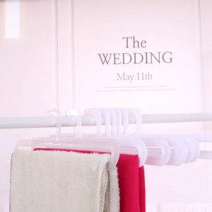 (Pack of 10pcs) 13.5cm Hanger Tudung Bawal Scarf Hanger Organizer For Ties Belt   Penyangkut Tudung Shawl 5164 [Purple Love Store]