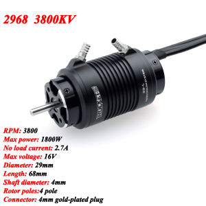 Surpass Hobby Rocket 2948 2958 2968 Water Cooling Jacket Brushless Boat Motor for 600-800mm RC Boat Feilun FT011 FT012 Traxxas
