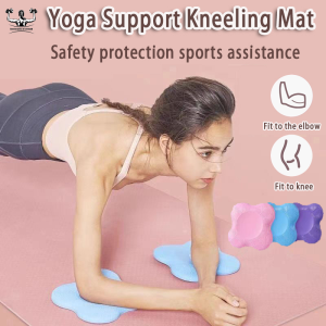 Yoga Knee Pad For Pilates ExcerciseElbows Hands Wrist Cushion Balance Support Protect Elbows Portable Knee Pads Cushion Mini Yoga Mat Yoga Practice Mat 瑜伽护膝盖垫 平板支撑垫