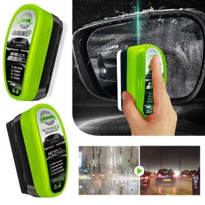 Portable Car Glass Oil Film Remover Brush For Windshield Leakproof Cover Brush Auto Car Oil Film Cleaning Brush Window Polishing