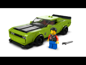 LEGO Speed Champions 77237 Dodge Challenger SRT Hellcat Sports Car (390 Pieces)