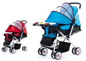 Xe đẩy trẻ em du lịch gấp gọn mẫu mới 690 có 3 tư thế nằm - ngả - ngồi/ Xe đẩy 2 chiều 109/602