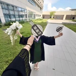 HUANGLISHI | Graduation Celebration Fan For Signature and Photo Props