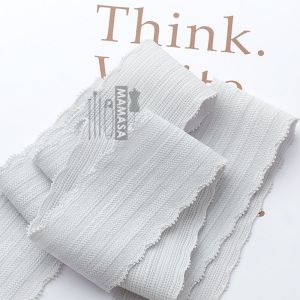Skin-friendly Comfortable Wide 3.5cm Elastic Lace Trim Ribbon Handmade Underwear Home Fabric Art Accessories MAMASA Brand