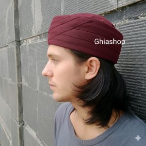 Peci imamah gratis dus