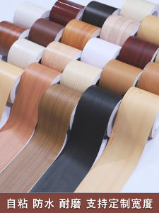 Wood Grain Decorative Self Adhesive Edge Stickers for Old Windows And Doors Frame Renovation PVC Material Fashion Style