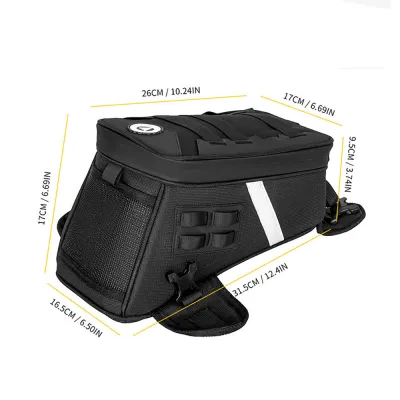New Universal Motorcycle Tank Bag Quick Release Storage Pouch Convenient Travel Gear Motorcycle Equipment Hanging Bag