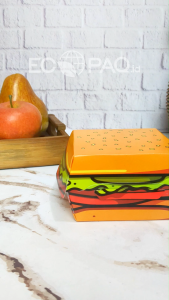 Box Burger - Kotak Burger - TEBAL - FULL LAMINASI
