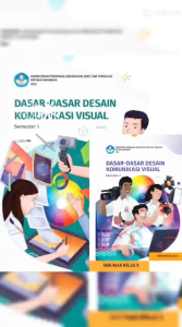 Ori Buku Dasar-Dasar Desain Komunikasi Visual Kelas 10 SMK Kurikulum Merdeka