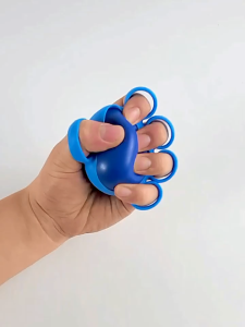 NEENCA 2 Pack Strength Stroke Practice Exercise Equipment Five Finger Hemiplegia Rehabilitation Recovery Training Finger Exerciser Hand Grips Finger Trainer Grip Ball