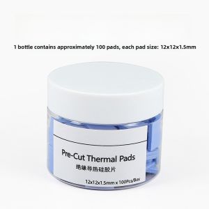 Thermal Conductivity Pad Silicone Sheet CPU Graphics Card Memory Notebook South Bridge Cooling Patch Adhesive Pad MingXiang