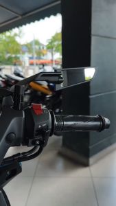 Universal Winglet Side Mirror Premium Stealth Wing Adjustable Y16 Y15 LC135 RS150