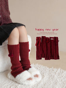 ถุงเท้าเด็กผ้าขนสัตว์หนาป้องกันความหนาวในฤดูใบไม้ร่วงและฤดูหนาวสำหรับเด็กผู้หญิง ถุงเท้าผ้าขนสัตว์แบบเกาหลี ถุงเท้าเด็กน่ารัก ถุงเท้าเด็ก ถุงเท้าเด็ก