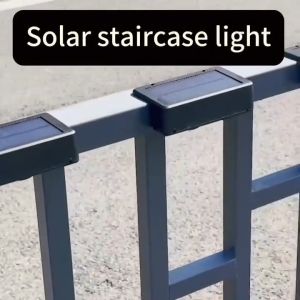 2025 New LED Solar Wall 1LED/ 2LED/ 3LED Lampu Super Bright Waterproof Garden Decor Lighting Wall Lamp Fence Sunlight