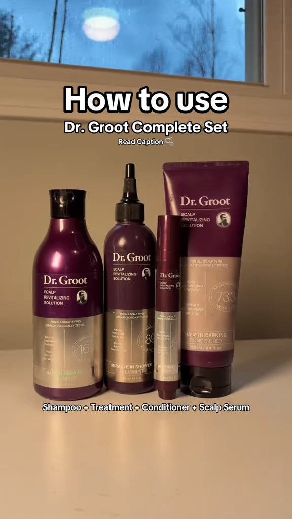 Dr. Groot Hair Thickening Conditioner - 250ml | For Hair loss Repairs Damaged Hair Korean Hair Care