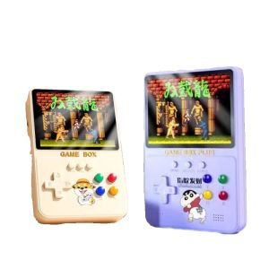 2024 New Arrival Game Console PSP Kids 500 in One Nostalgic Old-Fashioned Retro Small Game Machine Classic Handle Connected to TV for Boyfriend PSP For Home Mini Educational Handheld Game Console