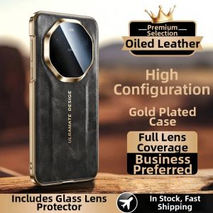 SUOYIN | New Leather Full Coverage Camera Protection Slim Shockproof Business Phone Case