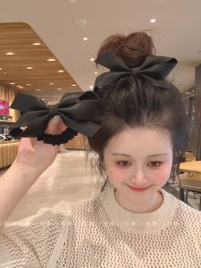 Elegant Leather Butterfly Knot Hair Ties Durable Hair Bands Womens New Fashionable Hair Accessories SuYa Original Design