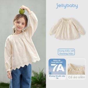 Jelly Baby | Áo Sơ Mi Gái Bông Cotton Chống Khuẩn