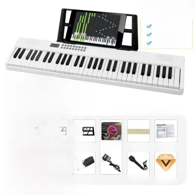Folding Electronic Grand Piano 61/88 Keys Portable for Adults And Children Beginners Home Use Teacher in School