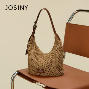 Josiny | Breathable Woven Tote Casual Shoulder Bag