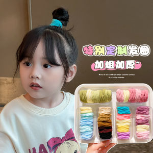 High Elasticity Childrens Hair Ties Girls Hair Bands Non-Damaging Hair Accessories Korean Style Doll Face Cat Brand