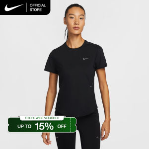 Nike Swift Womens Dri-FIT Short-Sleeve Running Top - Black [HM9699-010]
