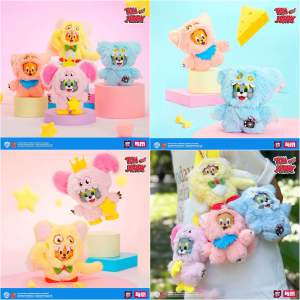 ลุ้น1ตัว🐱 ตุ๊กตาพวงกุญแจ ทอมแอนด์เจอร์รี่ Tom & Jerry 15cm Soft Vinyl Doll Vol.2 Plush Keychain Series Blind Box by Manye