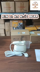 Bàn là hơi nước Bear DYD-J10Q1 tiện dụng 2 chế độ ủi khô – ướt mặt ủi xoay 180 độ bảo hành 6 tháng.