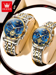OLEVS | Waterproof Quartz Steel Bracelet Watches for Couples
