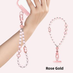 YINGYUE | Stylish Crystal Pearl Phone Chain