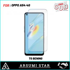 PROMO PAKET 2 IN 1 TEMPERED GLASS ANTI BLUELIGHT OPPO A54 4G 5G ANTI GORES KACA ANTI BLUELIGHT + GARSKIN CARBON 3D