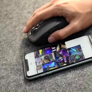 IWACHI i6 Ergonomic Mouse เมาส์ไร้สาย ใช้งานได้หลายอุปกรณ์ เสียงคลิกเงียบ ไร้เสียงรบกวน