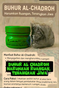 Buhur Al Chadroh Grosir 6 Pcs Bukhur Al Chadroh AL KAFF Dupa Gaharu