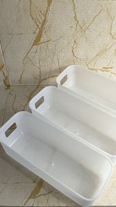 TERMURAH!! 3pcs Kotak Penyimpanan Serbaguna Bin Organizer Multifungsi Keranjang penyimpanan Serbaguna