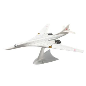 TU160 1/200 Scale Russian Soviet TU-160 Bomber Fighter White Swan Diecast Finished Military Plane Model Collection