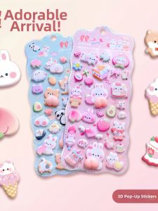 3D Stress Relief Toy Stickers for Girls