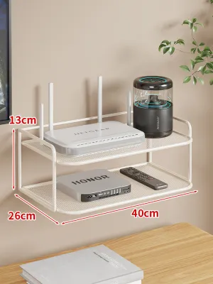 evesigar | Wall-Mounted Router Storage Rack