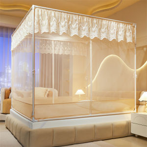 Baby Grade Fall-Proof Full-Surrounding Bottom-Returning Bedskirt-Style Mosquito Net