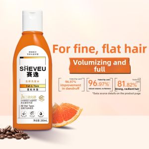 SHEVEU | Puffy and Resilient Shampoo For Hair Strengthening and Fracture Prevention