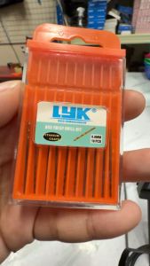 Mata Bor Besi 0.8mm LYK HSS Twist Drill Bit 0.8 mm 10pcs
