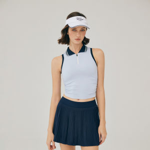 Áo Thun Thể Thao Dày Cổ POLO Không Tay
