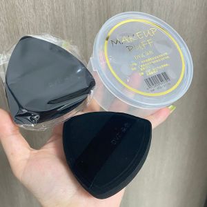 XL Large Size Black Pineapple Super Soft Makeup Sponge Dry Wet Use Natural Fit No Powder Eating Perfect for Base Makeup