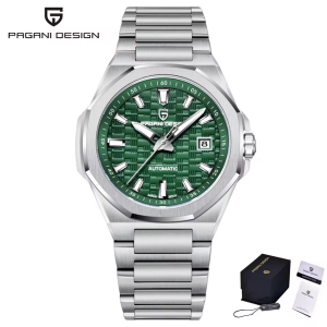 Pagani Design | PAGANI DESIGN Mens Automatic Watch Luxury Sapphire Stainless Steel Japanese Movement Business and Leisure Mechanical Watch