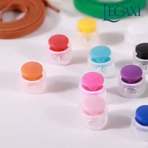 Dây giày thời trang co giãn không cần buộc kèm khóa phụ kiện tiện dụng giày thể thao sneaker cho người lớn và trẻ em