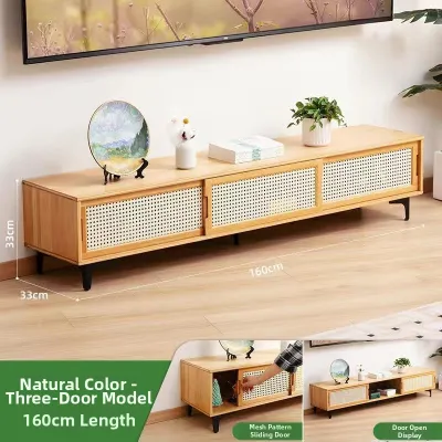 Simple Luxury High-Grade Small Apartment Adjustable Combination TV Cabinet