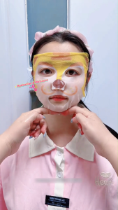 Hi!papa Moisturizing Hydrating Natural Essence Facial Organic Plant Extract Face Mask for Kids 3+
