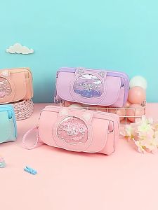 Hộp Đựng Bút Kim Tuyến 3 Ngăn Sang Trọng Dễ Thương Sức Chứa Lớn_YUMY