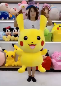 Gấu Bông Pikachu Dễ Thương Mẫu Màu Vàng Hot Hit Đủ Kích Thước - Thú Nhồi Bồng Cao Cấp