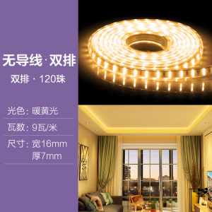 OuPei LED Neon Light Strip Line Lamp for Living Room Ceiling Decoration Patch Star Bright Light Band Non Intelligent Control 220V